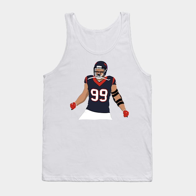 J.J. Watt Tank Top by SickSticksCo